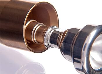マウスピース ブースター KGU brass RADIUS Raw Brass RADIUS Trumpet Mouthpiece Booster - KGUmusic